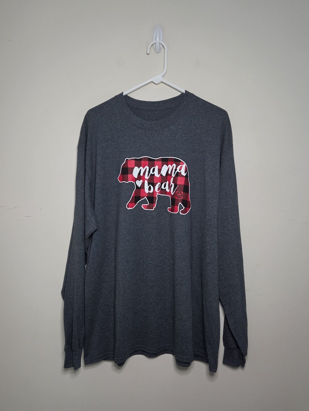 Women's Girlie Girl Originals Mama Bear Long Sleeve T-shirt Sz Large /XL